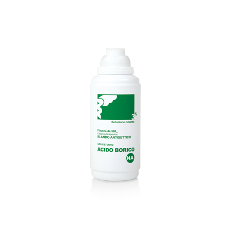 Acido borico (nova argentia) soluz cutanea 500 ml 3% Acido borico (nova argentia) soluz cutanea 500 ml 3%
