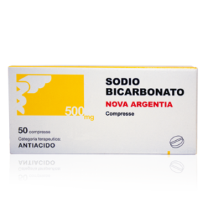 Sodio bicarbonato (nova argentia) 50 compresse 500 mg