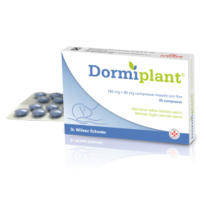 Dormiplant 25 compresse riv 160 mg + 80 mg