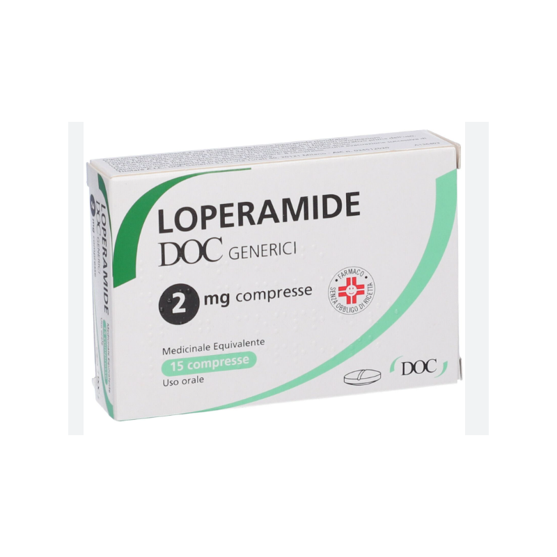 Loperamide (doc generici) 15 compresse 2 mg