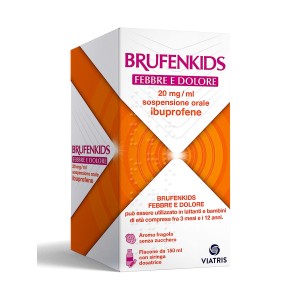 Brufenkids febbre e dolore orale sosp 150 ml 20 mg/ml