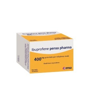 Ibuprofene (pensa pharma) 12 bustine 400 mg