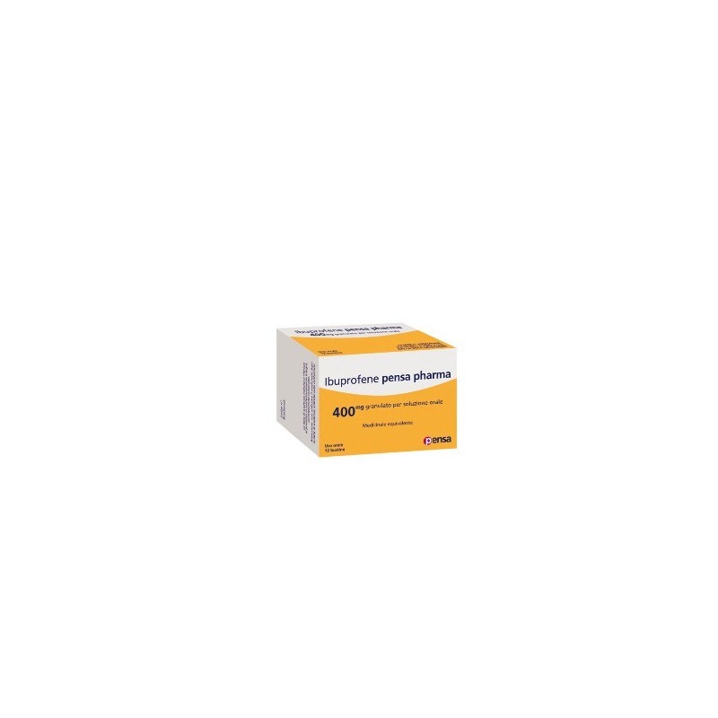 Ibuprofene (pensa pharma) 12 bustine 400 mg