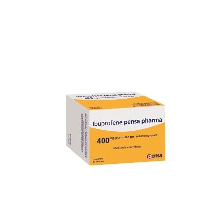 Ibuprofene (pensa pharma) 12 bustine 400 mg