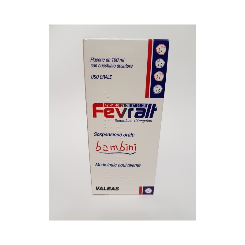 Fevralt bb orale sosp 100 ml 100 mg/5 ml