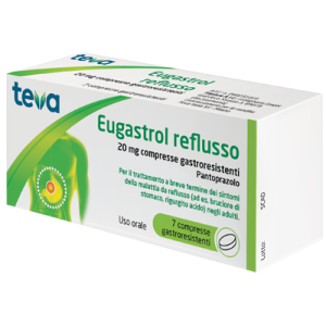 Eugastrol reflusso 7 compresse gastrores 20 mg