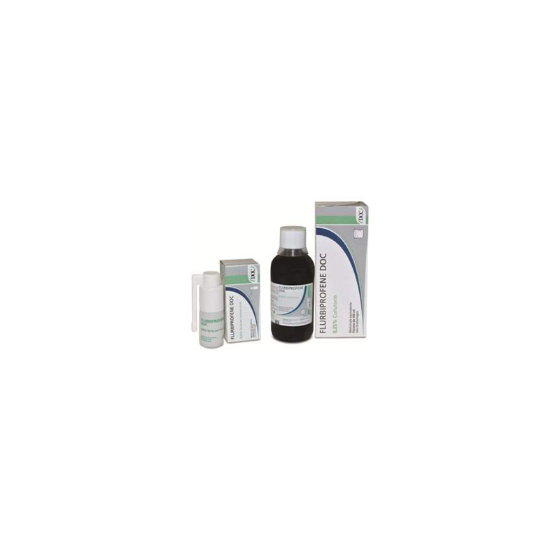 Flurbiprofene (doc generici) spray mucosa orale 15 ml 0,25%