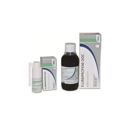 Flurbiprofene (doc generici) spray mucosa orale 15 ml 0,25%