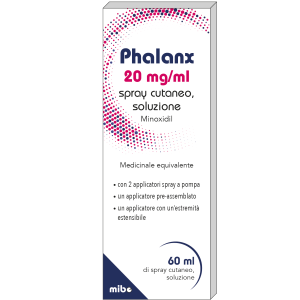 Phalanx spray cutaneo soluzione 60 ml 20 mg/ml 1 flacone