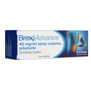 Brexiadvance spray cutaneo 30 ml/125 erog 40 mg/ml con pompadosatrice