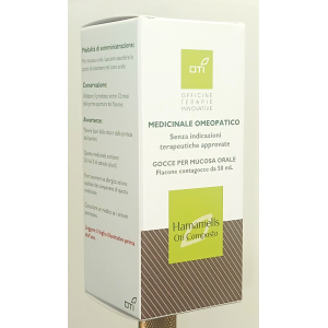 Hamamelis oti composto orale gocce 50 ml in soluzione idroalcolica al 30% v/v