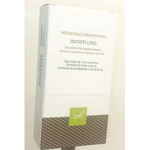 Olitoti litio orale 20 fiale 5% 2 ml con glucosio
