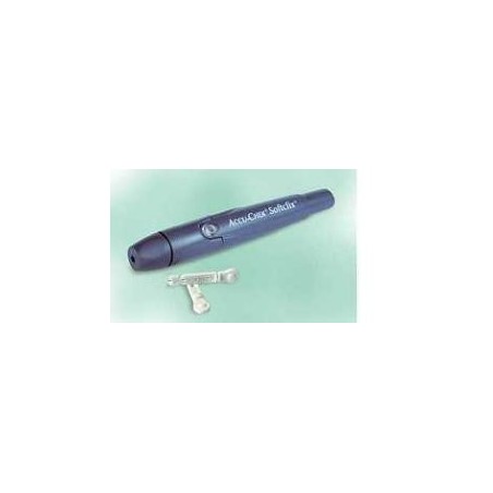 Penna pungidito accu-chek softclix kit 1 penna + 25 lancette