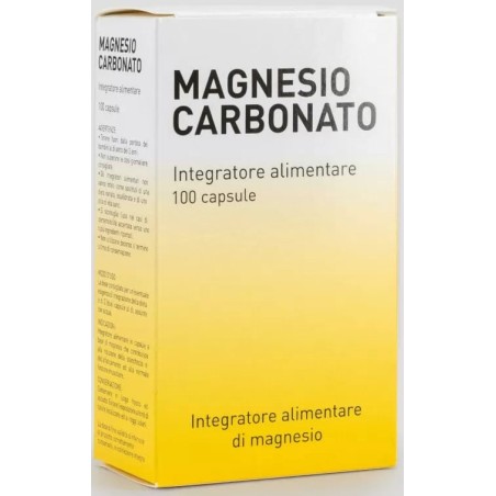 Magnesio carbonato 100 capsule Magnesio carbonato 100 capsule