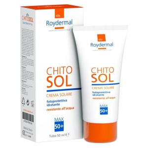 Chitosol crema solare fp 50+ tubo 50 ml