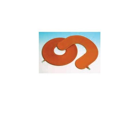 Cuscino antidecubito pneumatico standard di gomma. larghezzadella ciambella 40cm
