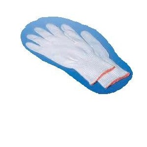 Guanto non chirurgico in cotone bianco misura 8 in busta