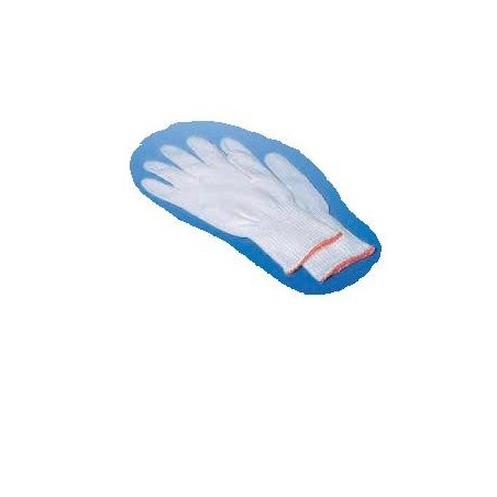 Guanto non chirurgico in cotone bianco misura 6,5 in busta