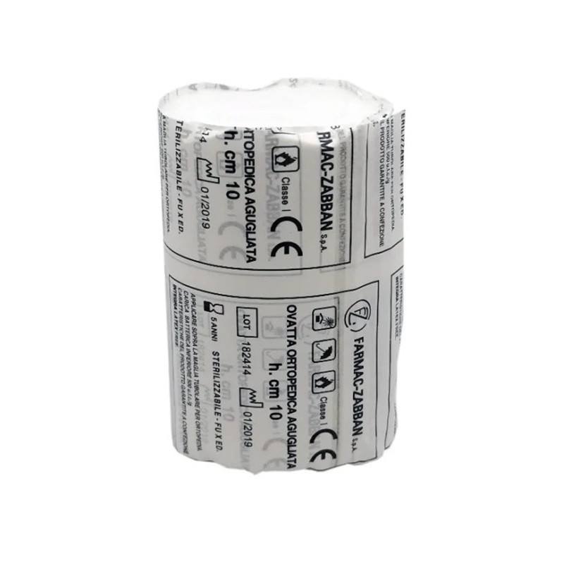 Benda ovatta agugliata 10x400 cm 1 pezzo Benda ovatta agugliata 10x400 cm 1 pezzo