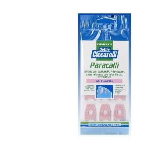 Cerotto paracallo sagomato per calli molli interdigitali applicare su formazione cornee igienepiede 9 pezzi