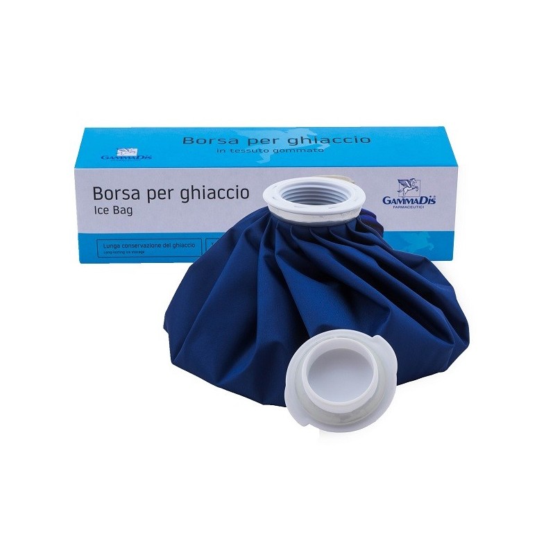 Borsa ghiaccio tessuto gommato 28 cm