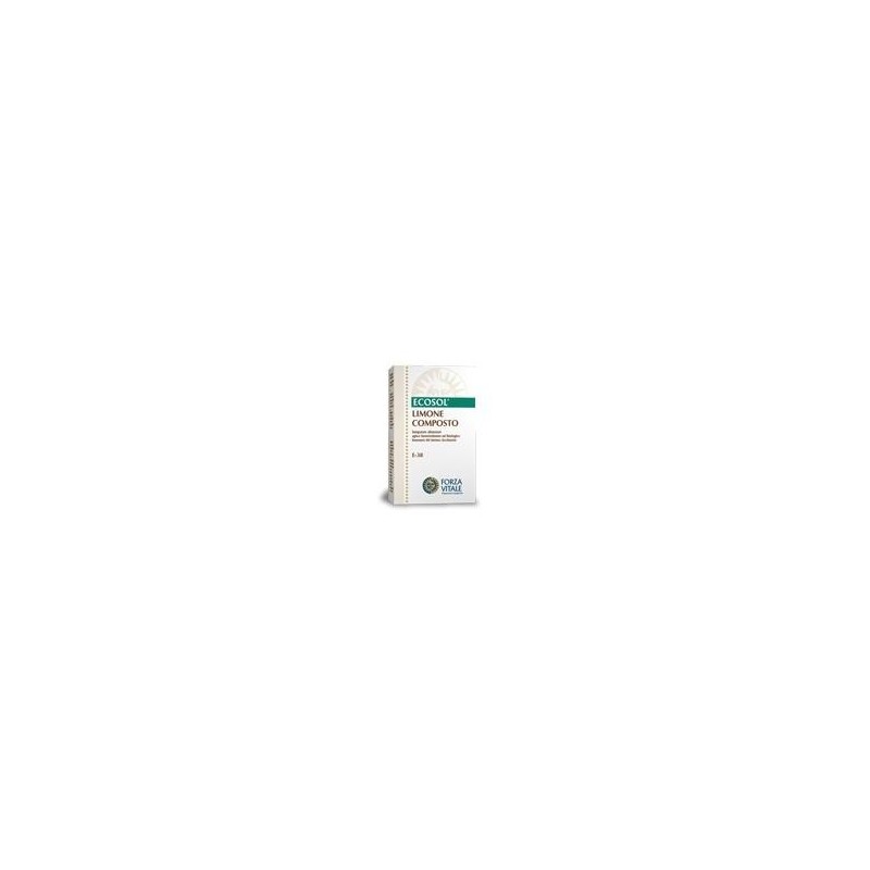 Ecosol limone composto gocce 10 ml Ecosol limone composto gocce 10 ml