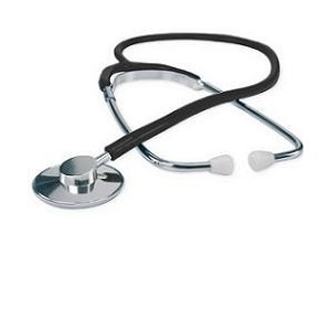 Fonendoscopio logiko a testa piatta diametro 45 mm altezza 10 mm tubo ad y diametro 5 mm lunghezza 60 cm