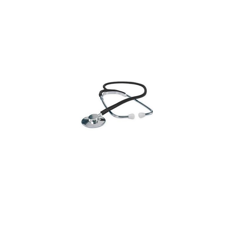 Fonendoscopio logiko a testa piatta diametro 45 mm altezza 10 mm tubo ad y diametro 5 mm lunghezza 60 cm Fonendoscopio logiko a testa piatta diametro 45 mm altezza 10 mm tubo ad y diametro 5 mm lunghezza 60 cm