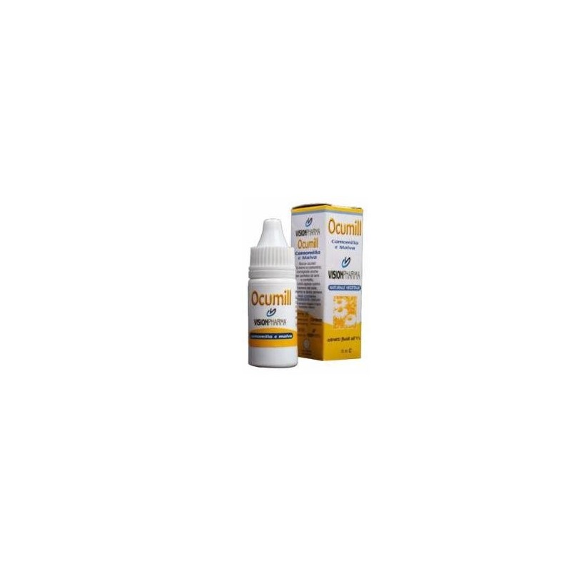 Soluzione lubrificante ocumill camomilla malva 15 ml Soluzione lubrificante ocumill camomilla malva 15 ml