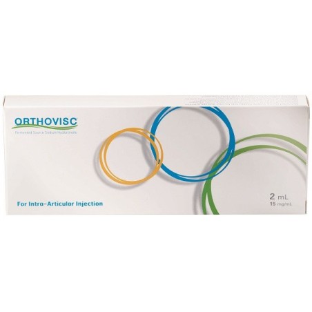 Siringa intra-articolare orthovisc 2 ml 15 mg/ml 3 pezzi