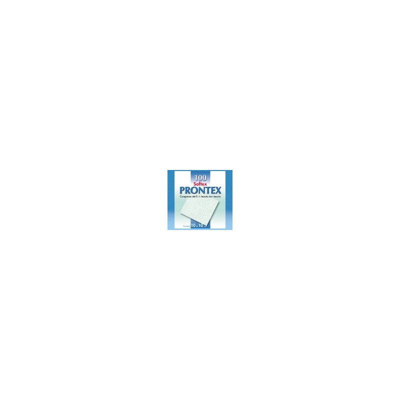 Garza in tessuto non tessuto prontex soft 10x10cm 100 pezzi