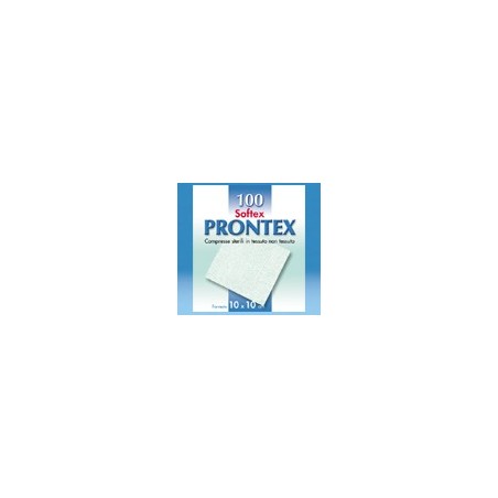 Garza in tessuto non tessuto prontex soft 10x10cm 100 pezzi
