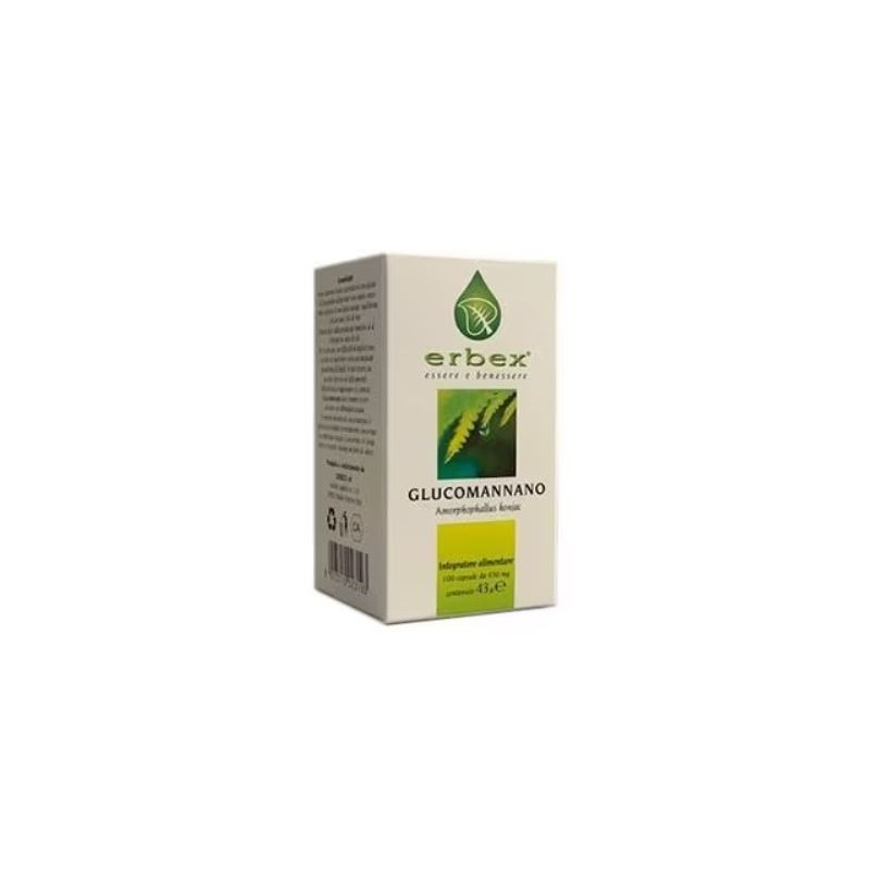 Glucomannano 100 capsule 430mg