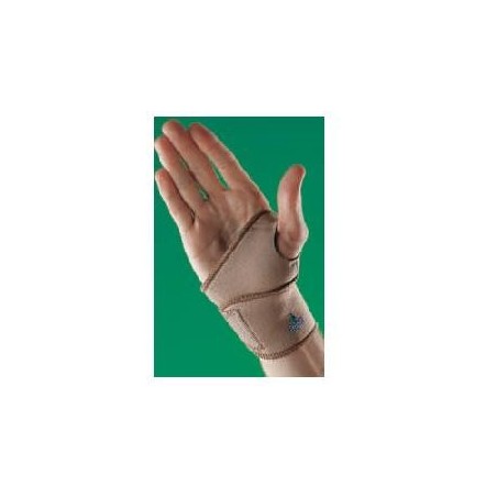 Polsiera in neoprene oppo. attenua il dolore e sostiene l'articolazione del polso con una leggera pressione mantenendo il calore