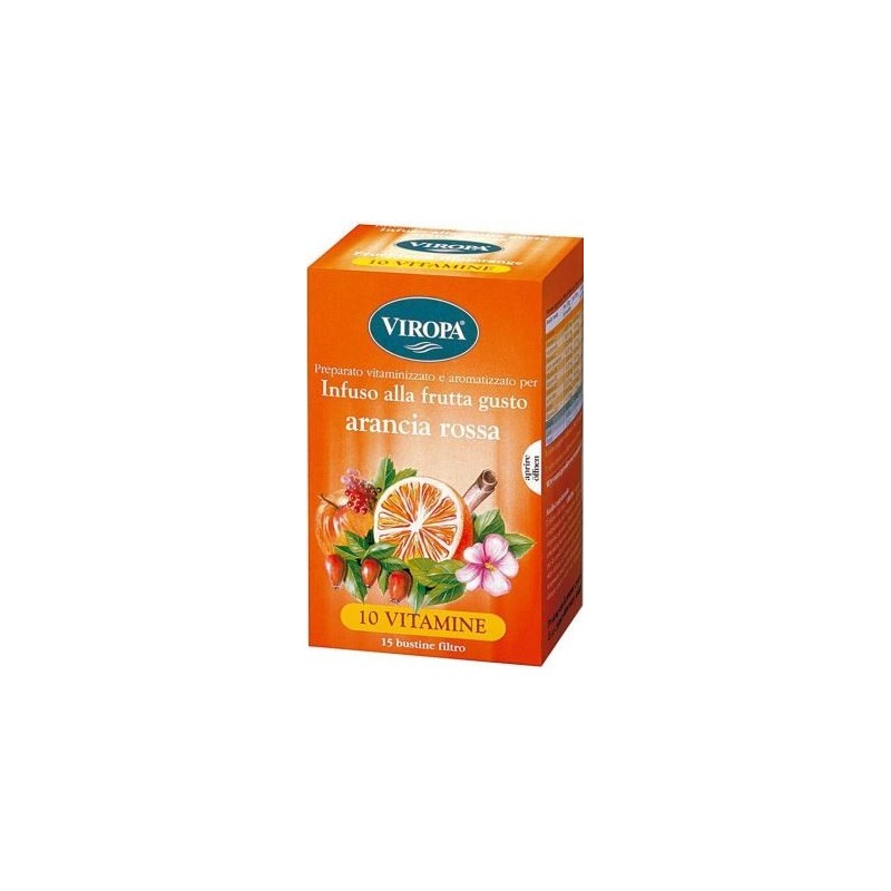 Viropa 10 vit arancia rossa 15 bustine