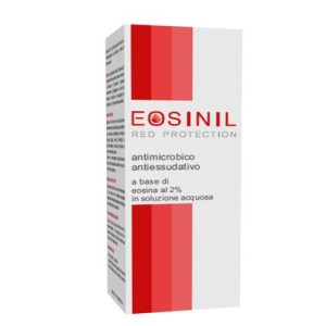 Eosinil red protection lozione a base di eosina al 2% in soluzione acquosa 50 ml antimicrobico antiessudativo
