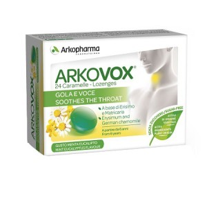Arkovox menta/eucalipto 24 caramelle