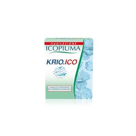 Ghiaccio istantaneo monouso icopiuma krio 2 buste