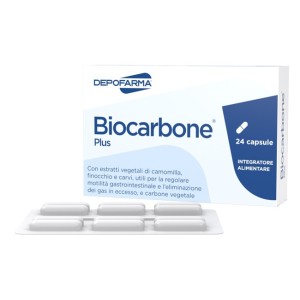 Biocarbone plus 24 capsule
