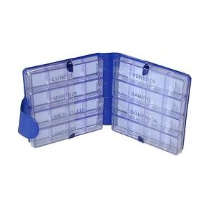 Portapillole settimanale maxi medimax