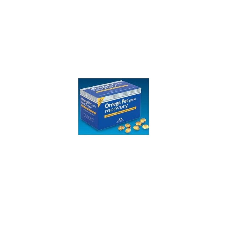 Omega pet recovery blister 120 perle Omega pet recovery blister 120 perle