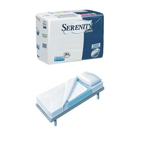 Traversa salvamaterasso per incontinenza serenity misura 60x90cm 30 pezzi
