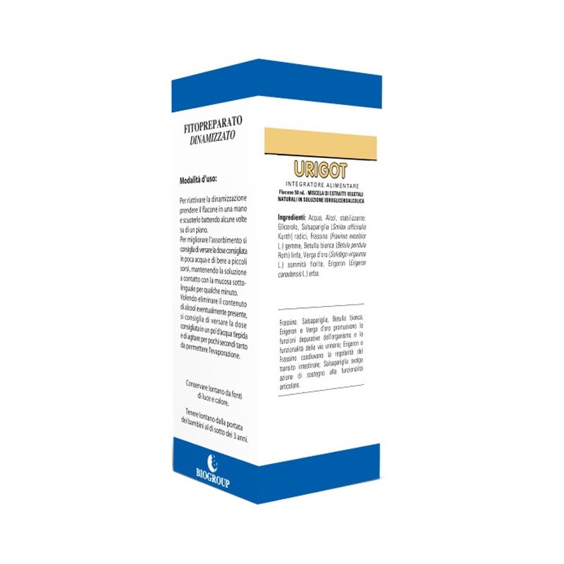 Urigot 50 ml soluzione idroalcolica Urigot 50 ml soluzione idroalcolica
