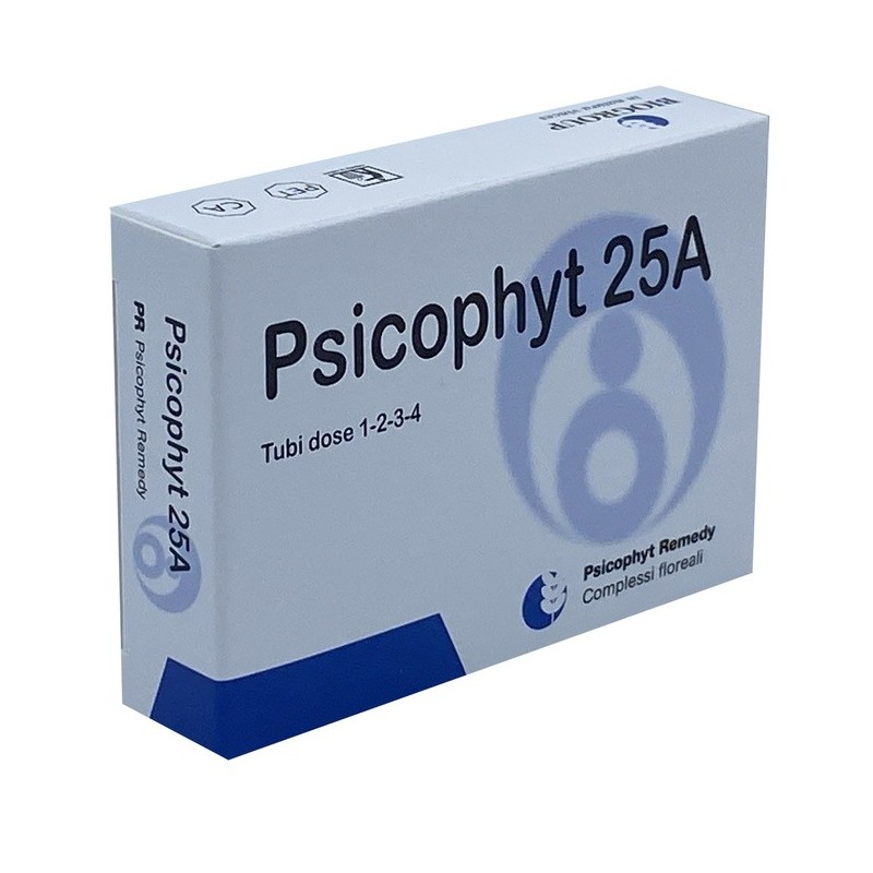 Psicophyt remedy 25a 4 tubi 1,2 g Psicophyt remedy 25a 4 tubi 1,2 g