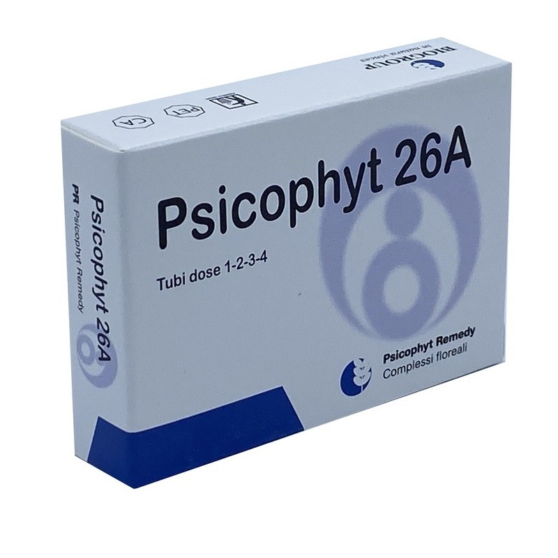 Psicophyt remedy 26a 4 tubi 1,2 g Psicophyt remedy 26a 4 tubi 1,2 g