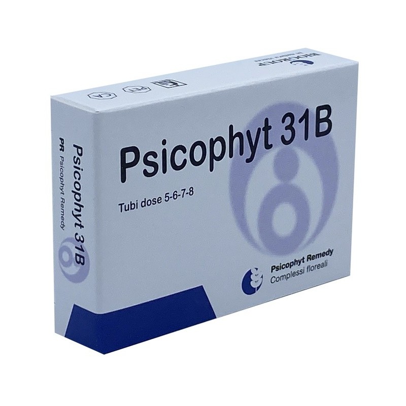 Psicophyt remedy 31b 4 tubi 1,2 g Psicophyt remedy 31b 4 tubi 1,2 g