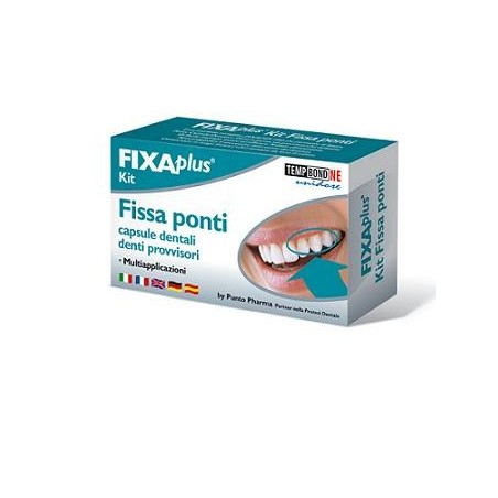 Cemento provvisorio per ponti fixaplus kit 1 pezzo
