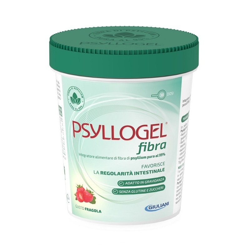 Psyllogel fibra fragola vaso 170 g