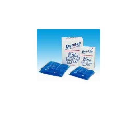 Sacchetto freddo caldo duosac 2 sacchetti con applicatore intessuto non tessuto 13x25cm