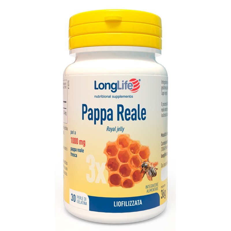 Longlife pappa reale 30 perle Longlife pappa reale 30 perle